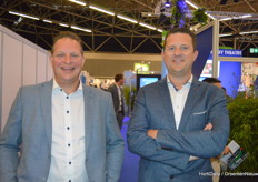 Ron Duijvesteijn and Marco Prins of A1 Tuinbouwtechniek